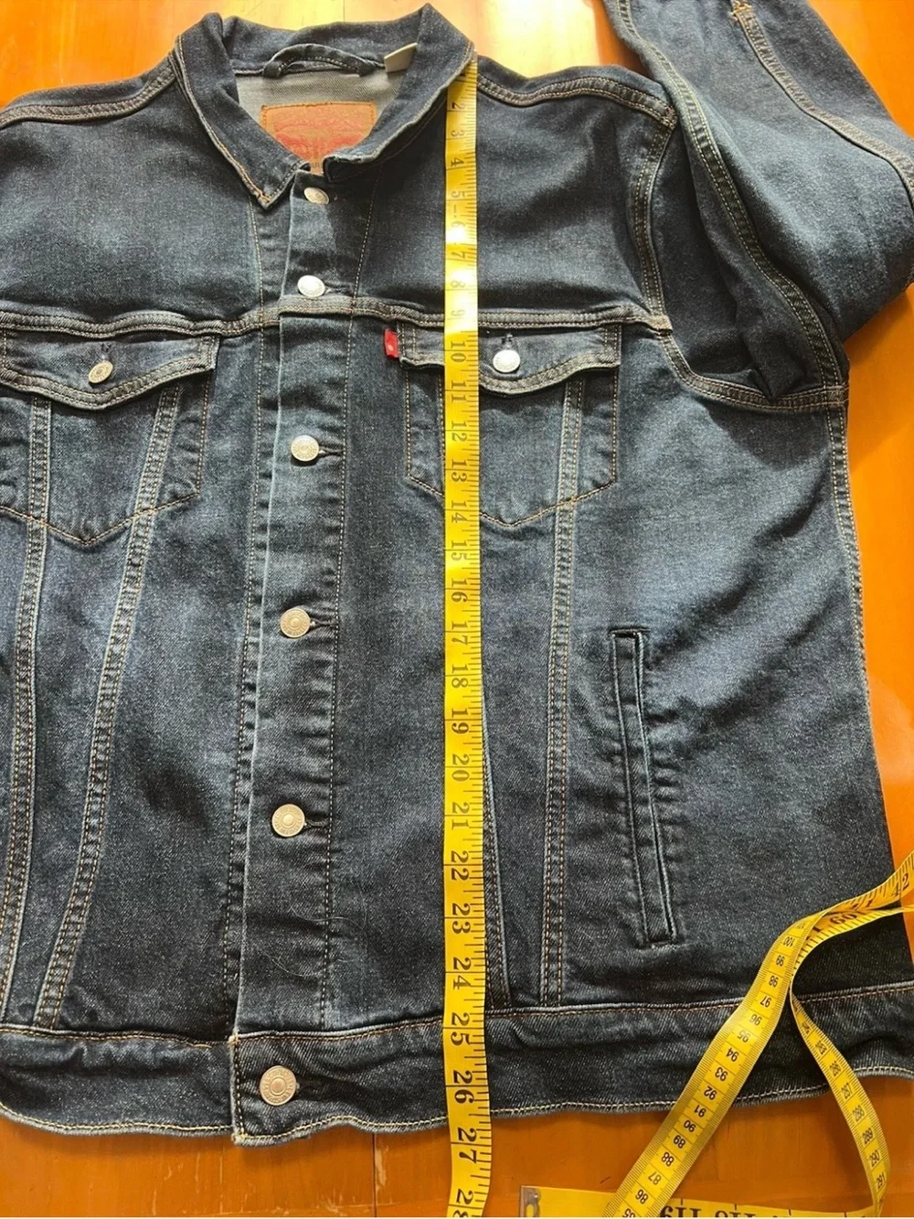 Levi’s 72334-2762 Jacket XL Dark Blue • Excellent Condition • P2P 25 • Length 26